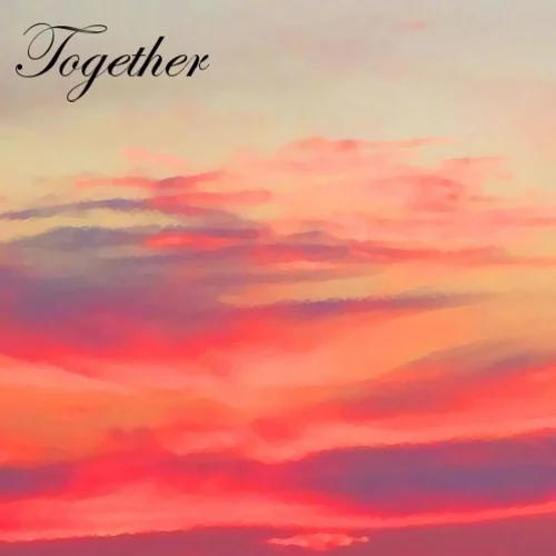 Album art for Together: a pink and orange sunset sky